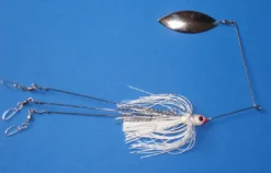 Big Eye Spinnerbaits Shad Spinnerbait Rig/Silver Blade