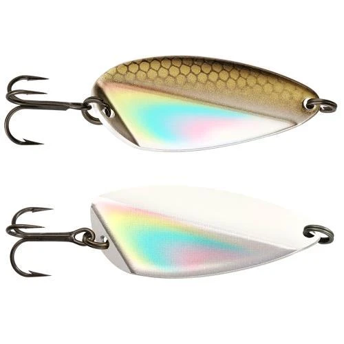 Big Eye Spinnerbaits Ice Fishing Shiner Origami Spoon 3 Big Eye Spinnerbaits Ice Fishing Shiner Origami Spoon