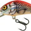Big Eye Spinnerbaits Silver Red Orange Hornet Size 4