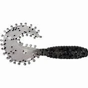 Acme Tackle Soft Baits 3" Tickle Grub Smoke Salt And Pepper