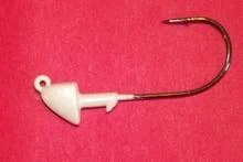 Big Eye Spinnerbaits 1/8 Oz White Swim Bait Jigs