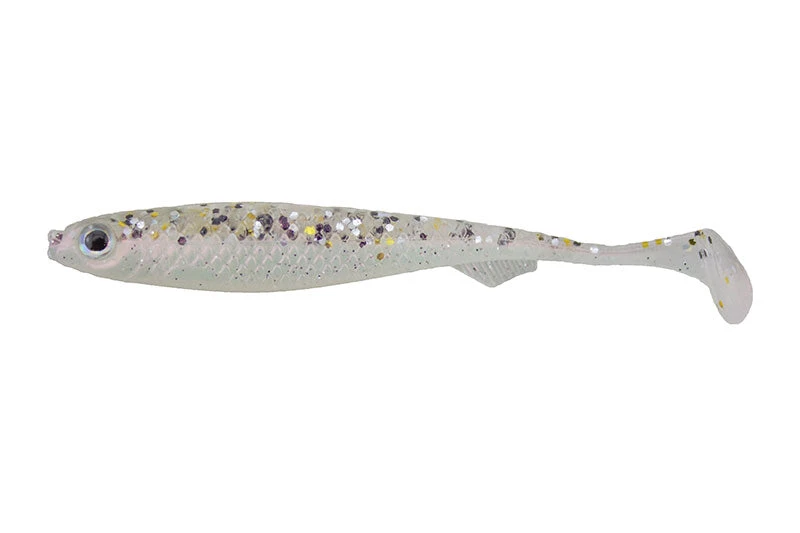 Salmo North America UV Salt N Pepper Slick Shad 3 Salmo North America UV Salt N Pepper Slick Shad