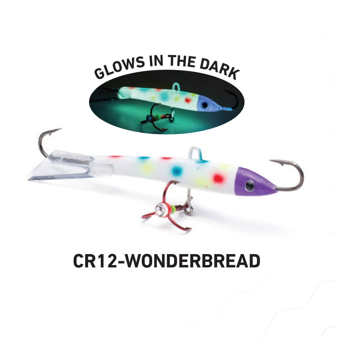 Big Eye Spinnerbaits CR 12-Wonderbread Verticle Jigs & Spoons 3 Big Eye Spinnerbaits CR 12-Wonderbread Verticle Jigs & Spoons