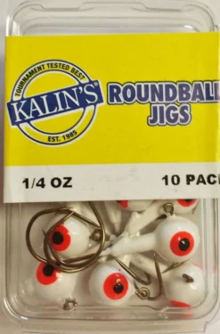 Big Eye Spinnerbaits White Jigs