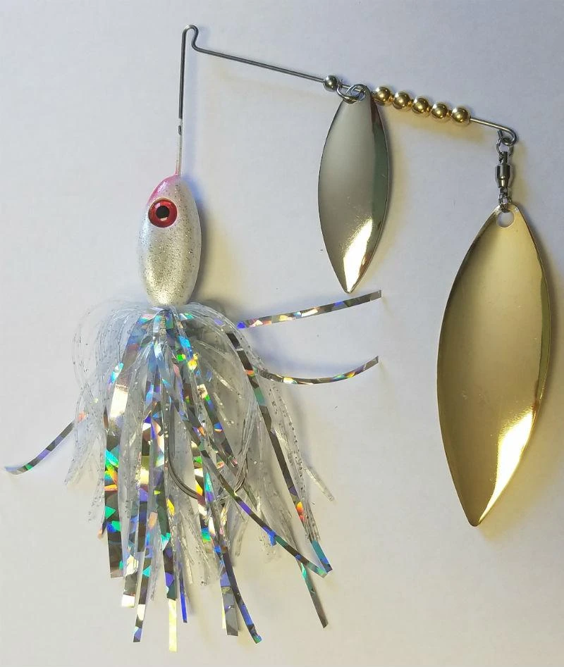 Big Eye Spinnerbaits White Teezer 3 Big Eye Spinnerbaits White Teezer