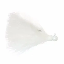 Acme Tackle White Kalin Marabou Jig Jigs