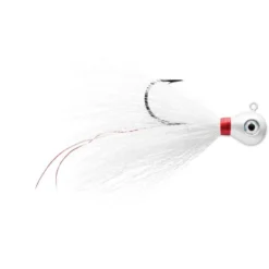 Rapala Jigs White Bucktail Jig 1/4