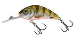 Big Eye Spinnerbaits 4.5 Yellow Holographic Perch Rattlin Hornet Hard Baits